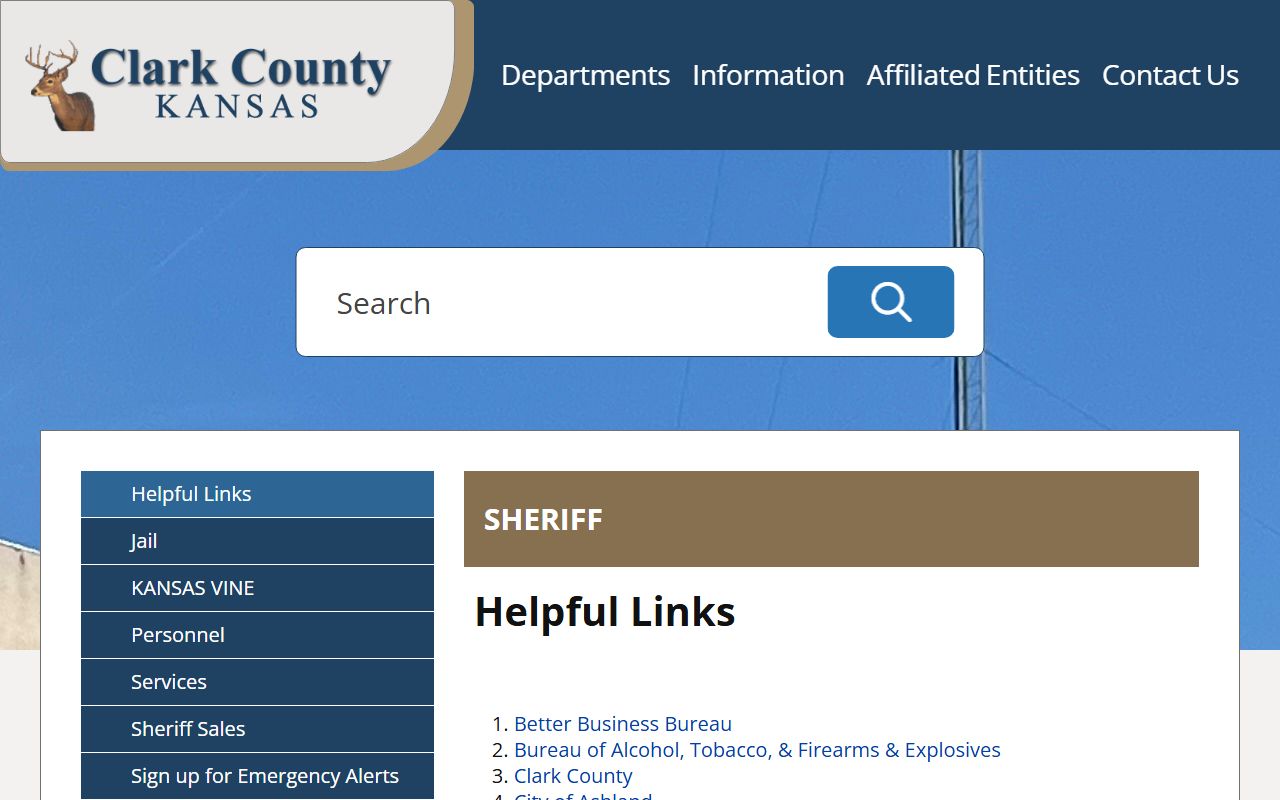 Clark County arrest records sheriff helpful links source