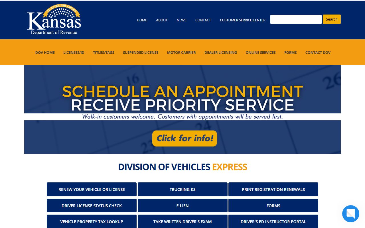 Clark County traffic court records Kansas Department of Revenue Division of Vehicles